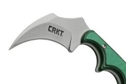 CRKT Keramin, Green Black, 2389 Neck Knife, Alan Folts Design -Chic Knife Store CK 2389 03 crkt
