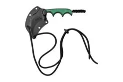 CRKT Keramin, Green Black, 2389 Neck Knife, Alan Folts Design -Chic Knife Store CK 2389 05 crkt