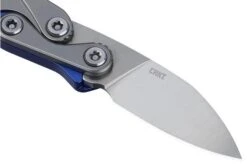 CRKT Provoke EDC, Blue Pocket Knife, Joe Caswell Design -Chic Knife Store CK 4050 03 crkt