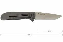 CRKT Drifter - Stainless Handle - 6450S