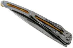 Deejo Tattoo 37g, Mirror Turtle, Terra Incognita 1AC000102 Pocket Knife -Chic Knife Store DJ1AC000102 05 deejo