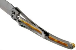 Deejo Tattoo 37g, Mirror Turtle, Terra Incognita 1AC000102 Pocket Knife -Chic Knife Store DJ1AC000102 06 deejo