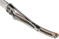 Deejo Tattoo 27g, Juniper Wood, Art Nouveau 9AB023 Pocket Knife -Chic Knife Store DJ9AB023 06 deejo