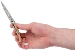 Deejo Tattoo 27g, Juniper Wood, Art Nouveau 9AB023 Pocket Knife -Chic Knife Store DJ9AB023 08 deejo