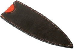 Deejo Mocca Leather Sheath For 37g Deejo, E502 Sheath -Chic Knife Store DJE502 02 deejo