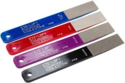 EZE-LAP Diamond Hone & Stone Diamond Files, Set Of 4, LPAK4