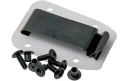 ESEE Candiru Purple CAN-PURP Neck Knife With White Sheath + Belt Clip -Chic Knife Store EE CAN PURP 07 esee knives v201901