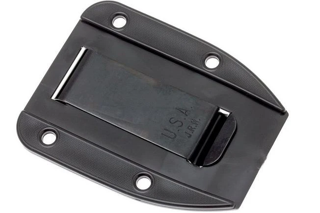 ESEE Belt-clip Plate For Model 3 & 4 Sheaths, Black 4 ESEE Belt-clip Plate For Model 3 & 4 Sheaths, Black - Image 2