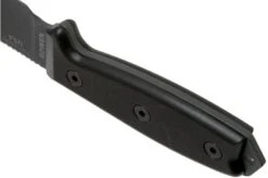 ESEE Model 3 Tactical Gunsmoke Black 3PTGB, Black G10 Handle And Kydex Sheath -Chic Knife Store EE ESEE 3PTGB 04 esee knives