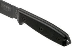ESEE Model 3 Tactical Gunsmoke Black 3PTGB, Black G10 Handle And Kydex Sheath -Chic Knife Store EE ESEE 3PTGB 05 esee knives