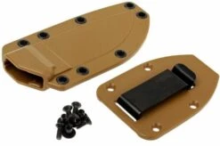 ESEE Knives Zytel Sheath And Belt Clip For Model 3, 40CBC -Chic Knife Store EE ESEE 40CBC 02 esee knives foedraal model 3 ee esee 40cbc d2