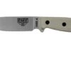 ESEE Model 4 Plain Edge S35VN, Canvas Micarta Handle 4P35V With Sheath + Clip -Chic Knife Store EE ESEE 4P35V 01 esee knives