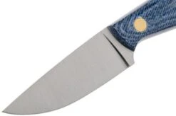 Brisa Necker 70 Ringo, Jeans Micarta, Leather Sheath 9821 -Chic Knife Store ENZ 9821 03 enzo enz 9821 03