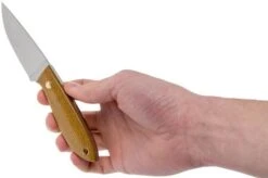 Brisa Bobtail 80 Mustard Micarta Handle, 12C27, Multi-carry Sheath 9951 -Chic Knife Store ENZ 9951 06 enzo knives