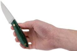 Brisa Bobtail 80 Green Micarta Handle, 12C27, Leather Sheath 9958 15 Brisa Bobtail 80 Green Micarta Handle, 12C27, Leather Sheath 9958 -Chic Knife Store ENZ 9958 06 enzo knives