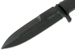 Extrema Ratio Contact, Black Black 04.1000.0215/BLK Fixed Knife -Chic Knife Store ER04 1000 0215 BLK 03 extrema ratio