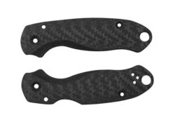 Flytanium Spyderco Para 3 Scales, Lotus Carbonfiber