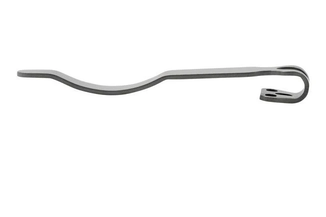 Flytanium Universal Long Pocket Clip FLY-1250LBB Bead Blasted Titanium 4 Flytanium Universal Long Pocket Clip FLY-1250LBB Bead Blasted Titanium - Image 2