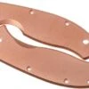 Flytanium Spyderco Tenacious Scales, Copper -Chic Knife Store FLY 287 01 flytanium