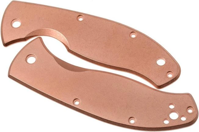 Flytanium Spyderco Tenacious Scales, Copper 3 Flytanium Spyderco Tenacious Scales, Copper