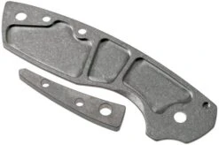 Flytanium CRKT Pilar Large Scale & Backspacer, Titanium -Chic Knife Store FLY 467 02 flytanium