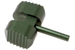 Flytanium Spyderco Manix 2 Ball Cage Lock, Dark Green Aluminium