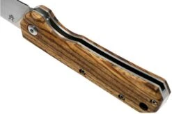 Fox Black Fox Ciol Folding Knife BF-748ZW Zebrano Wood Pocket Knife, Denis Simonutti Design -Chic Knife Store FOBF 748ZW 05 fox knives