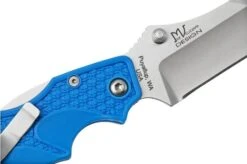 Fox Knives USA Forza Blue Wharncliffe FKU-AMI-WC-BLU Pocket Knife, Mike Vellekamp Design -Chic Knife Store FOFKU AMI WC BLU 05 foxknives