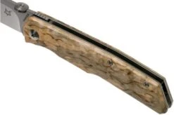 Fox Knives FX-525BE Curly Birch Pocket Knife, Bob Terzuola Design -Chic Knife Store FOFX 525BE 07 fox knives
