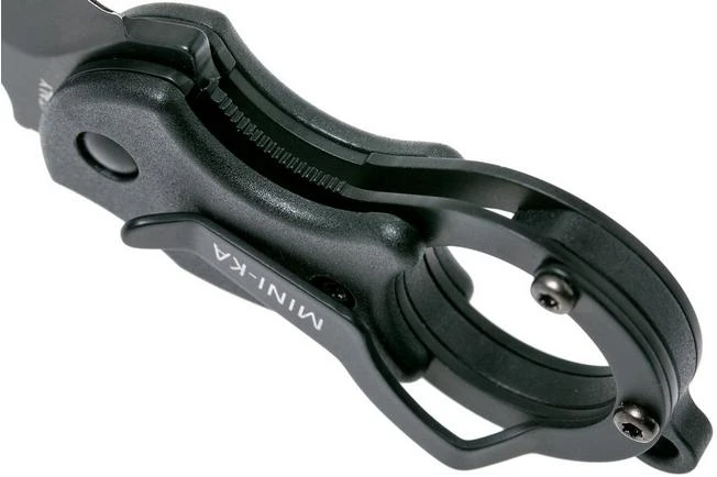 Fox Mini-Ka Folding Black W. Black Blade 7 Fox Mini-Ka Folding Black W. Black Blade - Image 5