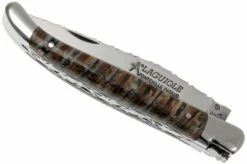 Fontenille Pataud Traditional 11 Cm, Guilloché, Mammoth Tooth, L11MMTG -Chic Knife Store FPL11MMTG 03 fontenille pataud traditional 11cm fpl11mmtg 03