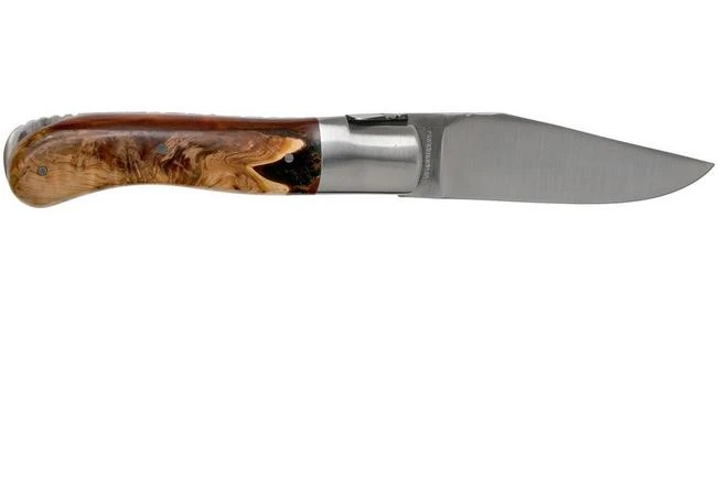 Fontenille Pataud Gentleman 10.5 Cm L8HG Red Hybrid Juniper Pocket Knife 4 Fontenille Pataud Gentleman 10.5 Cm L8HG Red Hybrid Juniper Pocket Knife - Image 2