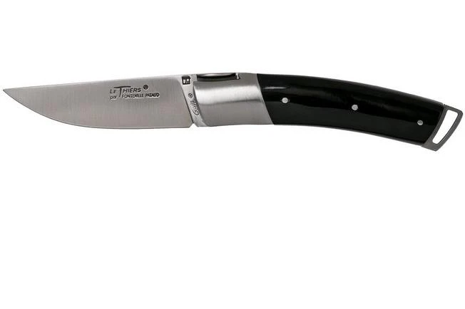 Le Thiers Gentleman Polished Buffalo Horn T9PCN Pocket Knife By Fontenille Pataud 3 Le Thiers Gentleman Polished Buffalo Horn T9PCN Pocket Knife By Fontenille Pataud