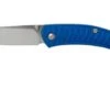 GiantMouse ACE Iona G10 Blue, Satin Pocket Knife, Ansø En Voxnaes Design