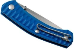GiantMouse ACE Iona G10 Blue, Satin Pocket Knife, Ansø En Voxnaes Design -Chic Knife Store GMIONA G10 BLUE 04 giant mouse