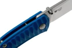 GiantMouse ACE Iona G10 Blue, Satin Pocket Knife, Ansø En Voxnaes Design -Chic Knife Store GMIONA G10 BLUE 06 giant mouse