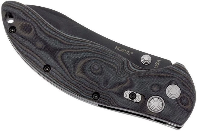 Hogue EX-04 4" Upswept G10, G-Mascus Black/Gray 34459 7 Hogue EX-04 4" Upswept G10, G-Mascus Black/Gray 34459 - Image 5