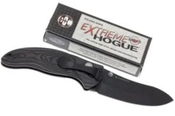 Hogue EX-04 4" Upswept G10, G-Mascus Black/Gray 34459 17 Hogue EX-04 4" Upswept G10, G-Mascus Black/Gray 34459 -Chic Knife Store HK34459 08 hogue hk34459 08