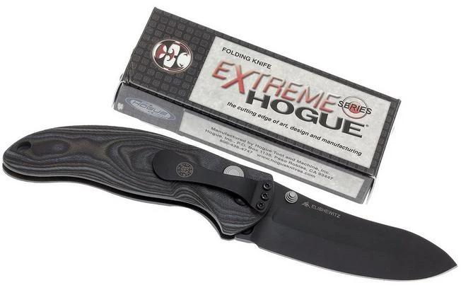 Hogue EX-04 4" Upswept G10, G-Mascus Black/Gray 34459 10 Hogue EX-04 4" Upswept G10, G-Mascus Black/Gray 34459 - Image 8