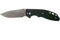 Rick Hinderer XM Slippy 3" Slicer 20CV Black DLC, Black G10 Slipjoint Pocket Knife