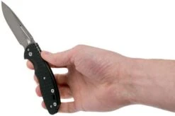 Rick Hinderer XM Slippy 3" Slicer 20CV Black DLC, Black G10 Slipjoint Pocket Knife -Chic Knife Store HRK SLIPPYBL SLI BK 08 rick hinderer knives