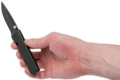 The James Brand Chapter, S35VN, Black + Black Pocket Knife -Chic Knife Store JAKCHP100132 00 08 the james brand