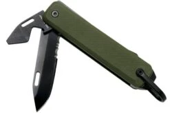 The James Brand Ellis, Od Green G10 + Black Pocket Knife