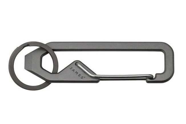 The James Brand Holcombe Titanium Stainless, Carabiner 4 The James Brand Holcombe Titanium Stainless, Carabiner - Image 2