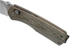 The James Brand The Carter XL, OD Green Micarta, Stainless Pocket Knife JAKN116127-00 -Chic Knife Store JAKN116127 00 07 the james brand
