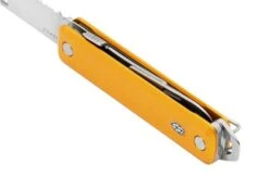 The James Brand The Ellis Scissors, Canary, Aluminum Serrated, Pocket Knife -Chic Knife Store JAKN119130 01 04 jamesbrand