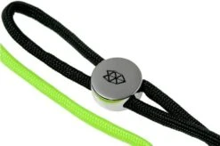 The James Brand Ulu Lanyard, Silver, Neon-green/black