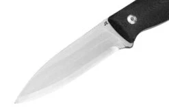 J.E. Made BushCraft ScandiGrind, Black Micarta Bushcraft Knife 13 J.E. Made BushCraft ScandiGrind, Black Micarta Bushcraft Knife -Chic Knife Store JM BU SG SW 03 jemade