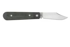 Jack Wolf Big Bro Jack BIGBR-01-BLK Canvas Micarta Black, Pocket Knife -Chic Knife Store JW BIGBR 01 BLK 02 jackwolf