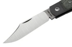 Jack Wolf Big Bro Jack BIGBR-01-BLK Canvas Micarta Black, Pocket Knife -Chic Knife Store JW BIGBR 01 BLK 03 jackwolf